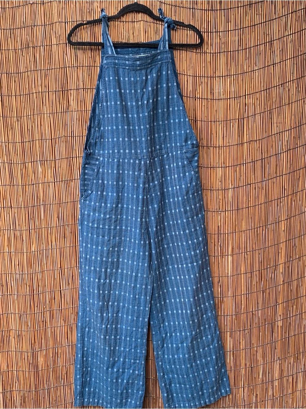 Ace &Jig Blue Patterned Overalls Women’s small
